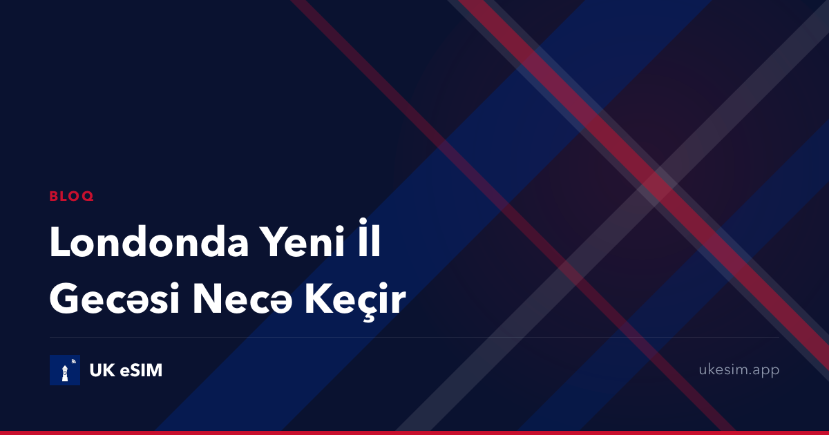 Londonda Yeni İl Gecəsi Necə Keçir