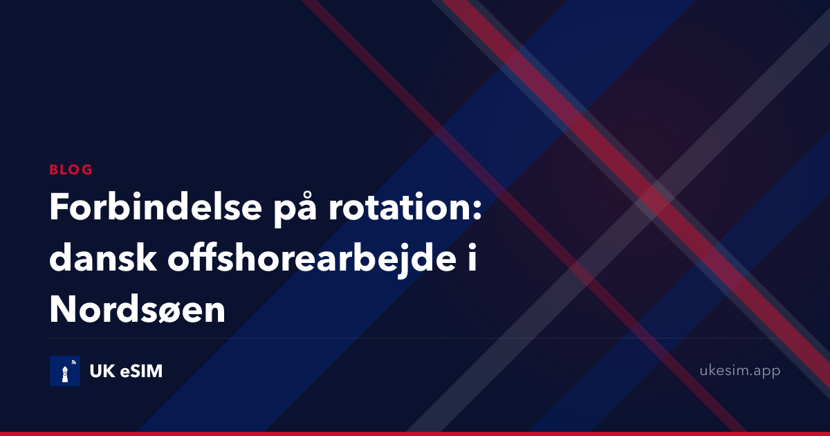 Forbindelse på rotation: dansk offshorearbejde i Nordsøen