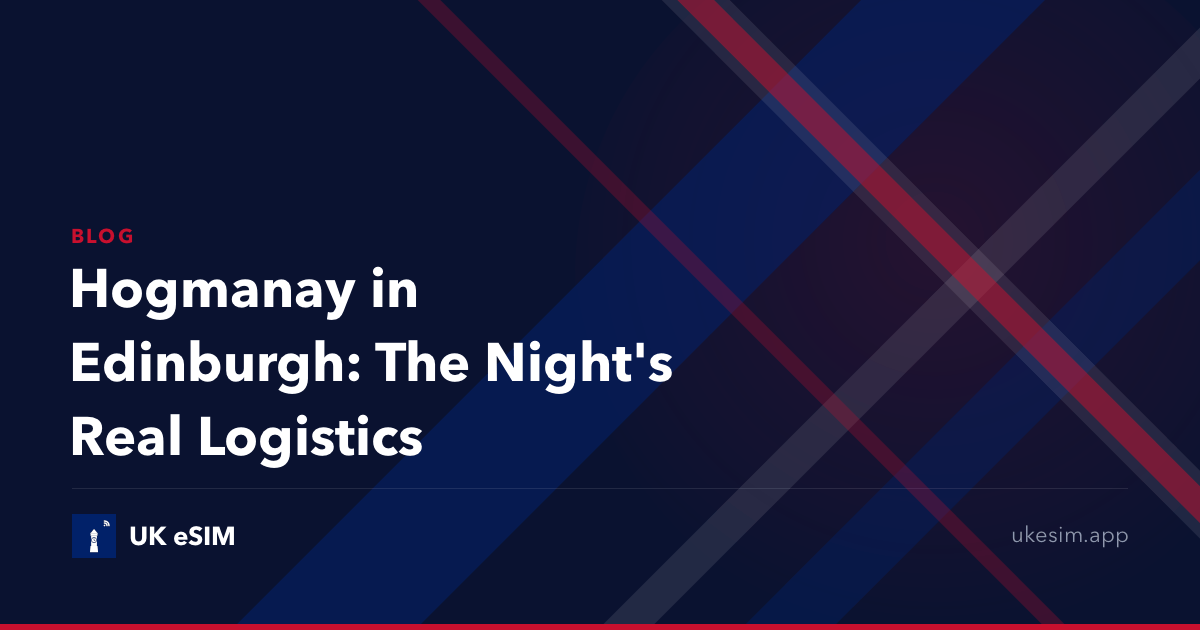 Hogmanay in Edinburgh: The Night's Real Logistics