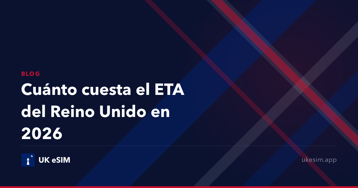 Cuánto cuesta el ETA del Reino Unido en 2026