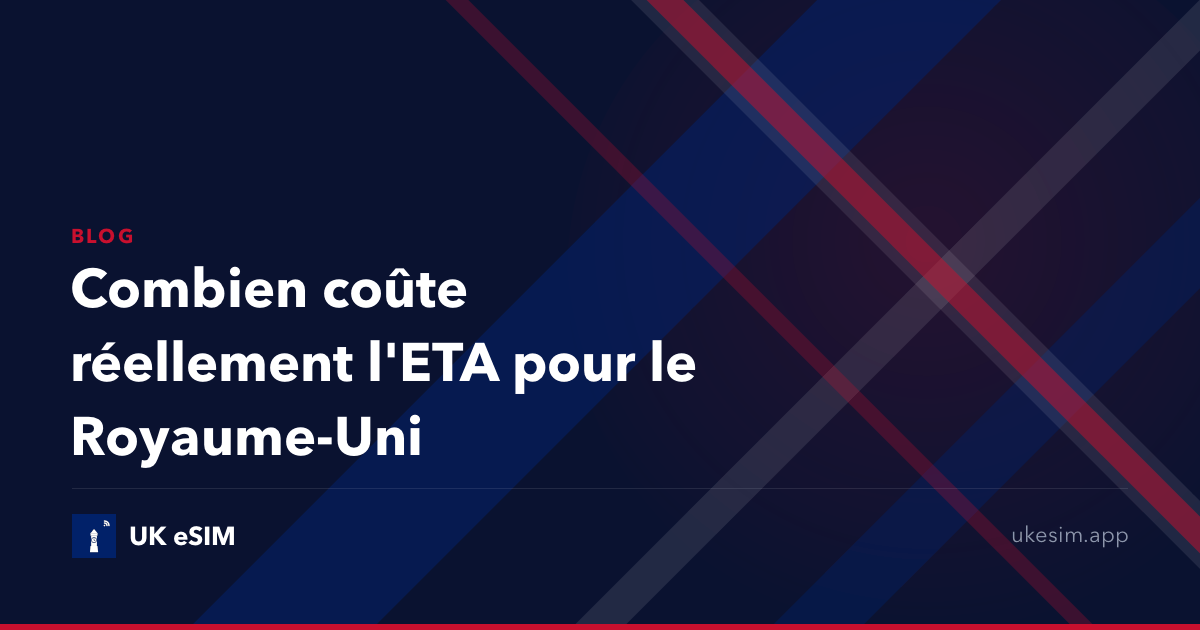 Combien coûte réellement l'ETA pour le Royaume-Uni