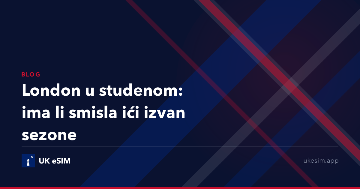 London u studenom: ima li smisla ići izvan sezone