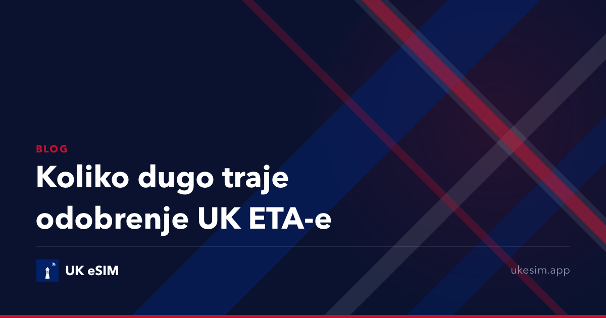 Koliko dugo traje odobrenje UK ETA-e