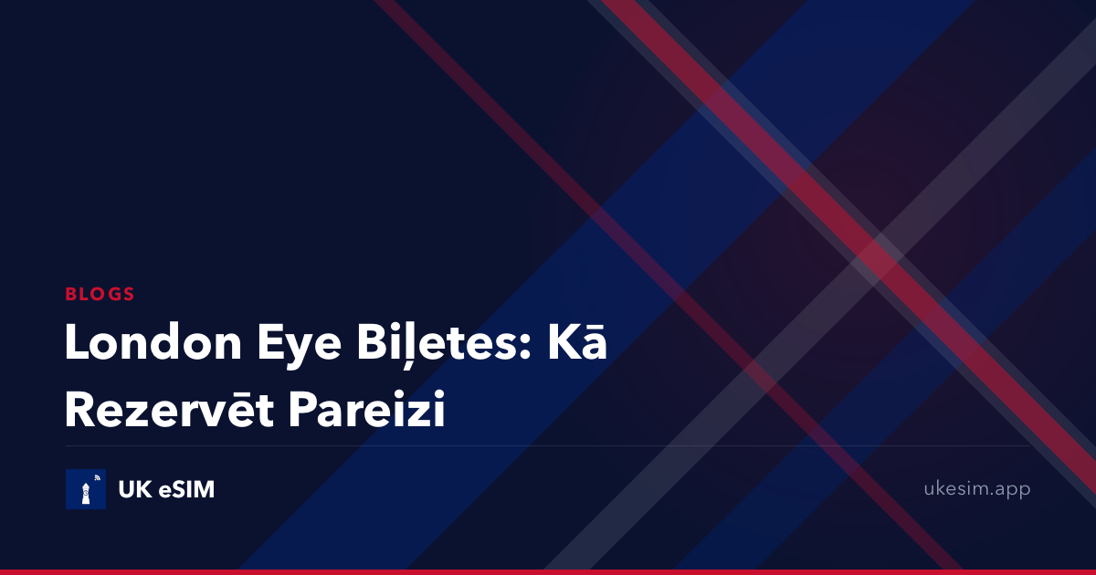 London Eye Biļetes: Kā Rezervēt Pareizi