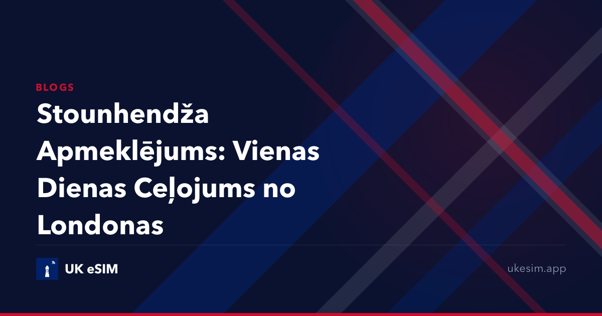 Stounhendža Apmeklējums: Vienas Dienas Ceļojums no Londonas