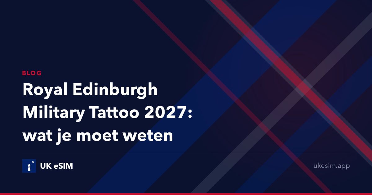 Royal Edinburgh Military Tattoo 2027: wat je moet weten