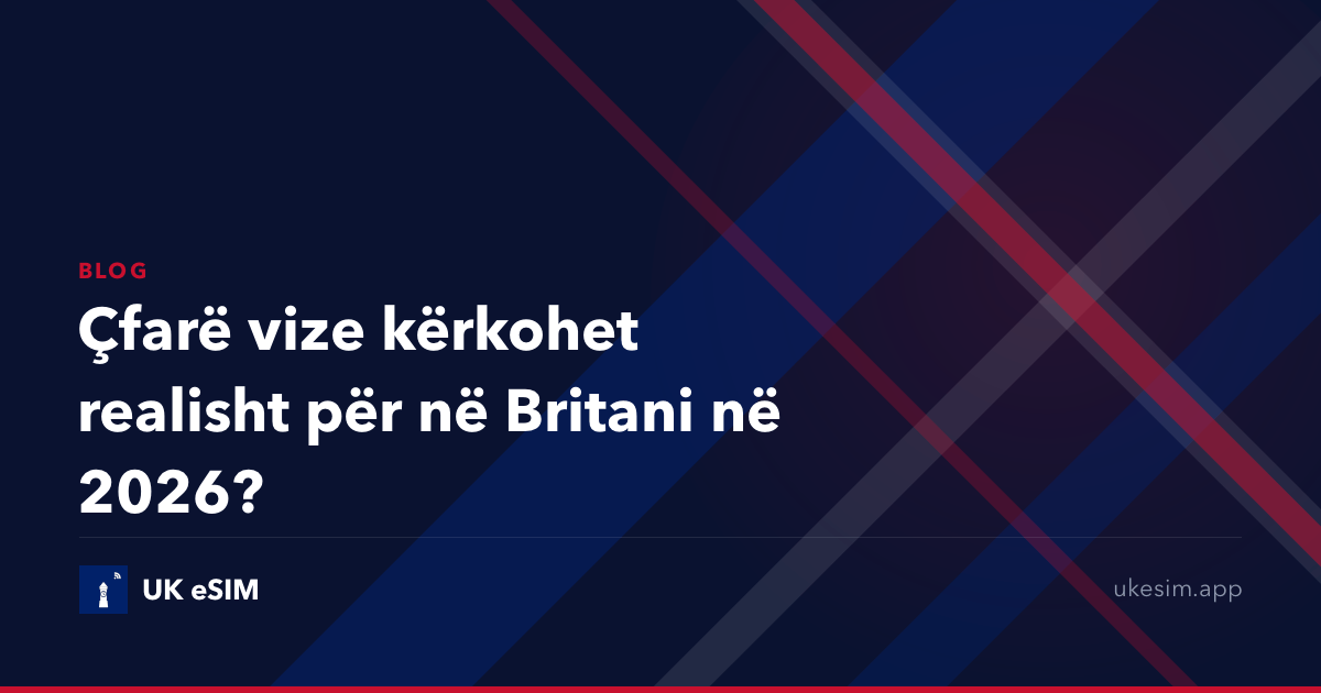 Çfarë vize kërkohet realisht për në Britani në 2026?